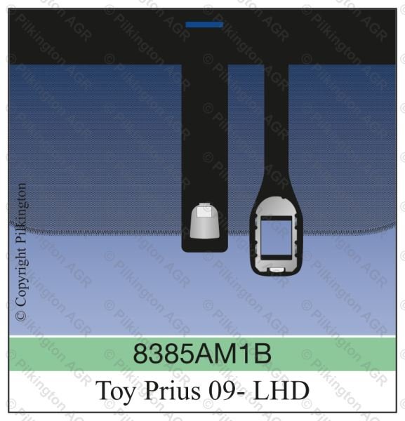 TOYOTA PRIUS LHD 2009; WS GN SOLAR ACO RSN