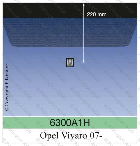 VAUXHALL/OPEL VIVARO 2001-;WS GN SOLAR VIN