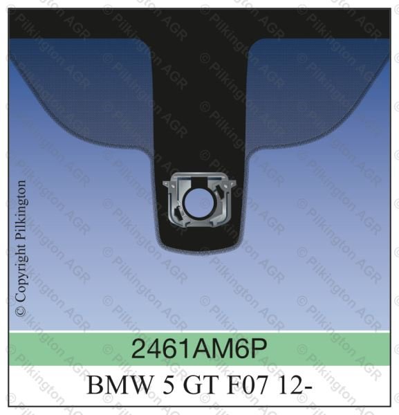 BMW 6 SERIES F12 CPE/CAB 07/2012;WS GN HUD