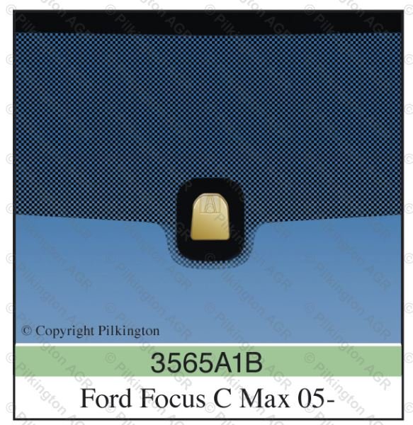 FORD FOCUS C-MAX 03-;WS GN SOLAR GY HTD VI